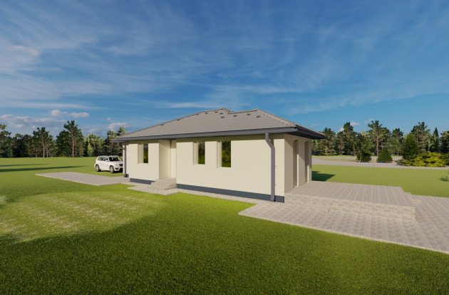 Ágasegyháza eladó újépítésű családiház falusi CSOK