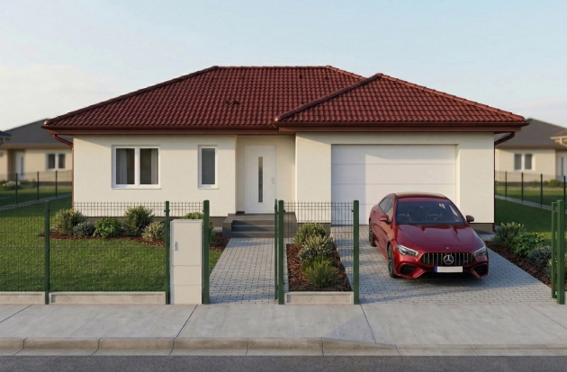 Modern családi fészek Kunszálláson