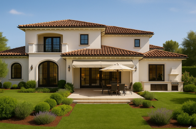 Az Időtlen Elegancia Otthona Mediterrán Rezidencia a Jövő Technológiájával